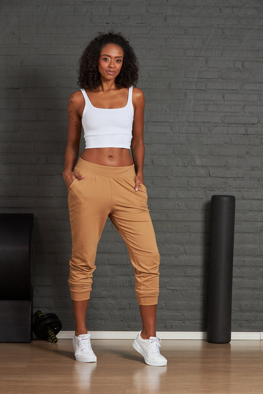 CALÇA MOLETOM BOLSO FACA